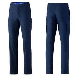 Lot 2-Cintas Comfort Flex Pro Navy Blue‎ Cargo Pants Workwear Size 29x28 NWT